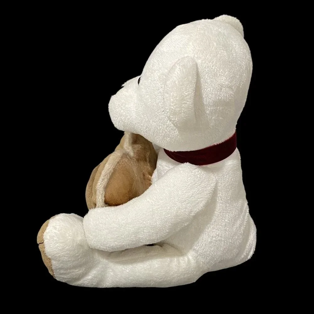 Chrisha‎ Playful Plush Teddy Bear with Heart 11